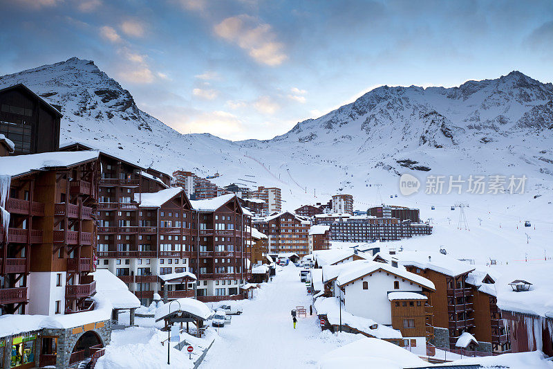 法国阿尔卑斯，Val Thorens